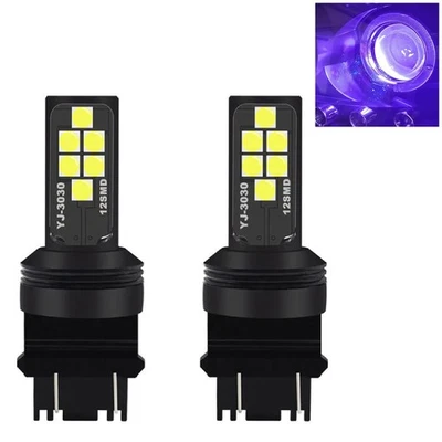 SOCAL-LED LIGHTING 3156 3157 Purple LED Turn Signal Bulb Advanced 3030 SMD Br...