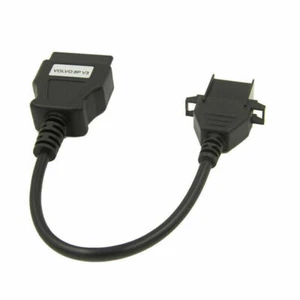 8 Pin to 16 pin OBD2 CAN BUS Diagnostic Connector Adapter Cable For Volvo Trucks - Picture 1 of 4