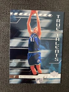 2000-01 Upper Deck True Talents #TT9 Dirk Nowitzki Mavericks NBA - Picture 1 of 1