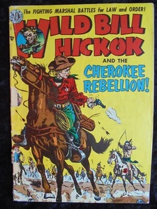 WILD BILL HICKOK AND THE CHEROKEE REBELLION #15 AVON GOLDEN AGE 1953 WESTERN  - Picture 1 of 3