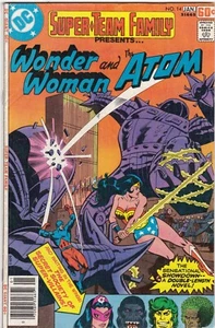 Super Team Family #14 Wonder Woman The Atom DC Comics gennaio 1978 - Foto 1 di 2