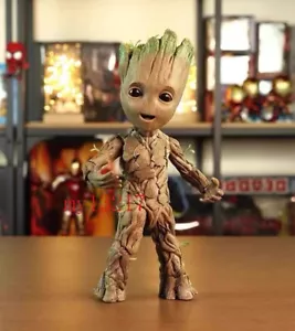 Modellino Guardiani della Galassia Baby Groot a grandezza naturale HT LMS005 26 CM - Foto 1 di 7