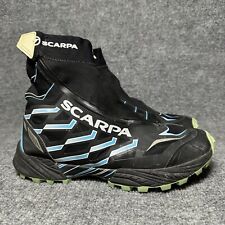 Scarpa Neutron Gaiter Trail Running Shoes Womens Size 7 Black Blue Vibram