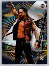 Damien Priest 2020 Topps Finest WWE Rookie Card RC #77 NXT