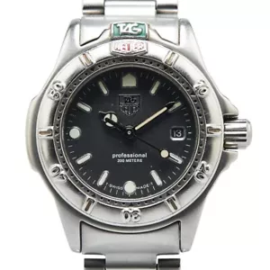 TAG HEUER Professional 200 Orologi 999.208A Quarzo Quadrante Grigio Donna 【Usato】 - Foto 1 di 8