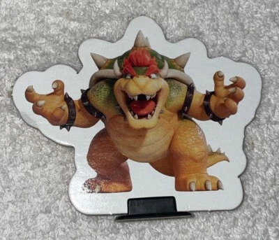 Edição de filme 2023 Super Mario Bros. Peça de reposição de token de papelão Monopoly Bowser - Imagem 1 de 4