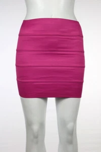 Pleasure Doing Business Rock Gr. XS Rosa BodyCon Bleistift Über Knie Mini Freizeit - Bild 1 von 4