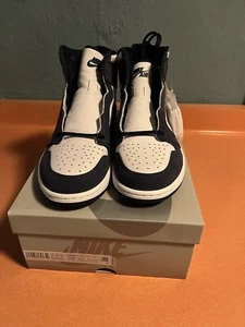 Size 10.5m-Jordan 1 Retro High CO.JP Midnight Navy, New w/ Box - Picture 1 of 2