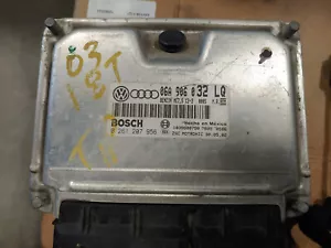 VW 03 Jetta 1.8t Bosch Engine Control Unit 06a 906 0 32 LQ TESTED WORKING - Picture 1 of 1