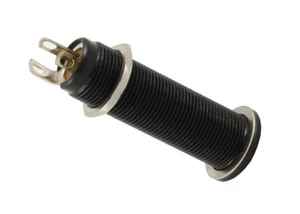 Switchcraft Threaded Barrel Guitar Output Jack Socket • Stereo • Black - Picture 1 of 1