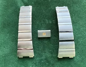 Authentic Omega Double Eagle Constellation SS Half Side Bracelet (Set of 2) #535 - Picture 1 of 9