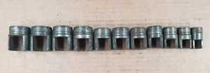 Vintage Snap-On Tools USA 11pc FD Series Weatherhead Socket Set - 3/8" Drive - Picture 1 of 9