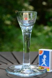 HOLME GAARD Glas Kerzenhalter Kerzen Ständer Leuchter 16 cm Dänemark  - Bild 1 von 2