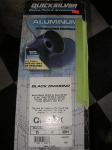 Black Diamond Quicksilver Aluminum Performance Propellers, PN QA1912X, 15 x 17P - Picture 1 of 3
