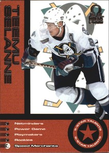 1999-00 Pacific Omega 5 Star Talents #14 Teemu Selanne