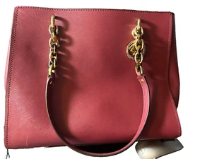 MICHAEL KORS CYNTHIA SAFFIANO LEDER UMHÄNGETASCHE BEUTELTASCHE SCHULTERTASCHE - Bild 1 von 7