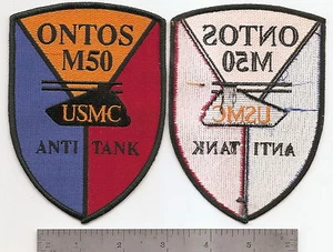#017 USMC ONTOS M-50 ANTI TANK PATCH - LARGE PATCH - Picture 1 of 1