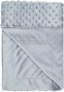 Unisex Children's Baby Quilt Soft Blanket 30x40 Inch (Pack of 1), Grey - Picture 1 of 9