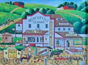 PUZZLE.....JIGSAW....POULIN...Morning Deliveries...300 Pc...Sealed - Picture 1 of 1