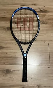 Wilson Hyper Hammer Carbon 4.3 OS 110 Tennis Racquet Racket Grip 4 1/4 U2 - Picture 1 of 8