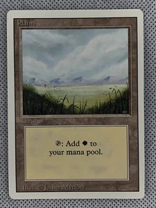MTG / Magic: The Gathering - 3ª Edizione Revisionata - Plains (B) - 4x - Foto 1 di 1