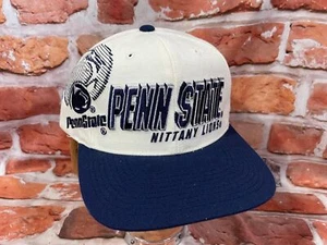 vintage Penn State Sports Specialties shadow snapback 90s hat Pro Line laser - Picture 1 of 8