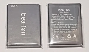 Original Bea-Fon Akku für SL645 / SL645 Plus – 3.7V 800mAh Batterie - NEU - Zdjęcie 1 z 1