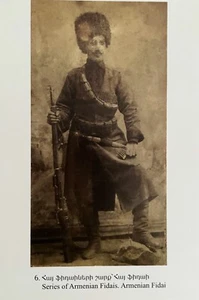 ARMENIAN Fidai with Rifle (Civilian Militia); HERO; Photo REPRODUCTION; MINT - Picture 1 of 2