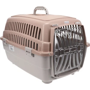 Transportbox Hunde Katzen Kaninchen Transport Auto Box Korb viele Luftschlitze - Bild 1 von 6