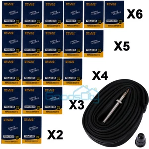 Paquete de 1-10 tubos 700 x 23-25c 60 mm válvula roscada Presta bicicleta de carretera a granel EN CAJA - Imagen 1 de 18