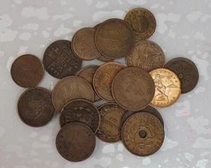 1771 - 1962 World Copper Coins 20 pc lot - Picture 1 of 2