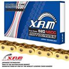 Gold Non-Sealed Chain W/ Chromized Pin 116 Links  For Honda Cr450r 1981-1983
