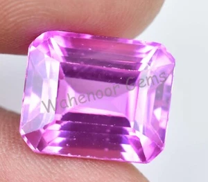 13.40 Ct Natural Pink Sapphire Emerald Stunning Sri Lanka Loose Gemstone - Imagen 1 de 5