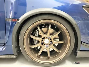 Kit de 8 piezas de bengalas de guardabarros de carbono RPG de 35 mm de arco ancho para 15-21 Subaru WRX STi VA - Imagen 1 de 21