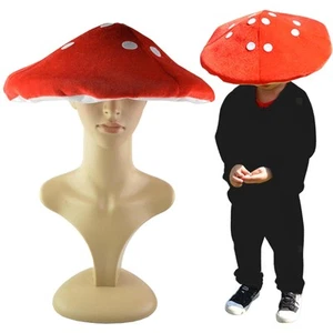 Kinder-Pilz-Hut, kreatives Kostüm, Kinder, Neuheit, Cartoon, lustiger Hut, - Bild 1 von 7