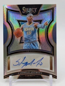 2024 Select Carmelo Anthony Silver Auto 17/30 Nuggets - Bild 1 von 5