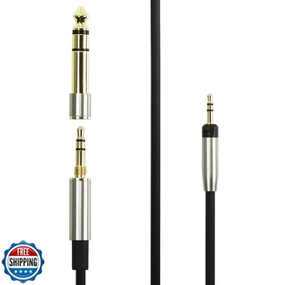 NewFantasia Replacement Audio Upgrade Cable Compatible with Sennheiser HD598, - Image 1 of 4