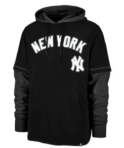 New York Yankees 47 Meteorite Shortstop Pullover Hoodie, Medium NY Logo, New - Picture 1 of 6