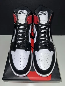 ✅ Nike Air Jordan 1 Retro High OG Black Toe 2016 SIZE 12 | Bred Chicago Lot UNC - Picture 1 of 14