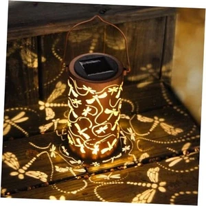 Solar Lanterns, Outdoor Hanging Lantern Lights, Waterproof LED Dragonfly - Picture 1 of 7