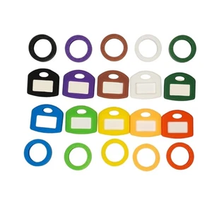 Key Marking Covers Set Silicone Texture Suitable for Efficient Key Management - Picture 1 of 8