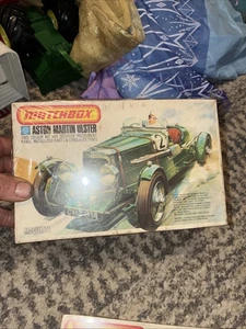 Vintage 1:32 Matchbox Aston Martin Ulster model kit MIB from 1975 RARE! Sealed - Picture 1 of 6