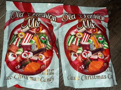 Primrose ~ Old Fashion Mix Hard Candy Christmas 2-Bags 11.5 oz ~ Expires 09/2029