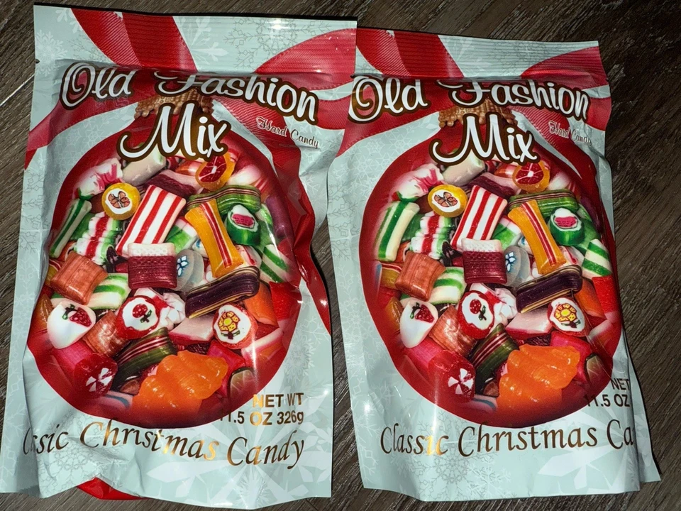Old Fashion Mix -Deluxe Filled Hard Candy- Classic Christmas Candy Primrose