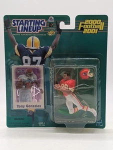 Tony Gonzalez Starting Lineup 2000 2001 Kansas City Chiefs NFL Very Good See Pix - Picture 1 of 6