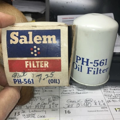 Audi Fox (80), Super 90, Wagon, 100GL, 100GL. Filtro de aceite de motor PH561. NOS. Foto 1 de 4