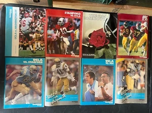 UCLA Lot Of 8 Football Game Program Touchdown Illustrated USC Rose Bowl Stanford - Bild 1 von 1