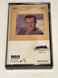The Legendary Jim Reeves Tape One Country Album Cassette 1R - Picture 1 of 2