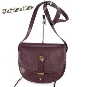 Christian Dior Shoulder Bag Purse Logo Authentic - Picture 1 of 24