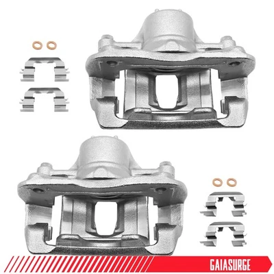 Front (2) For 2012-2014 Dodge Attitude 2012-2017 Hyundai Accent Brake Calipers Foto 1 de 4